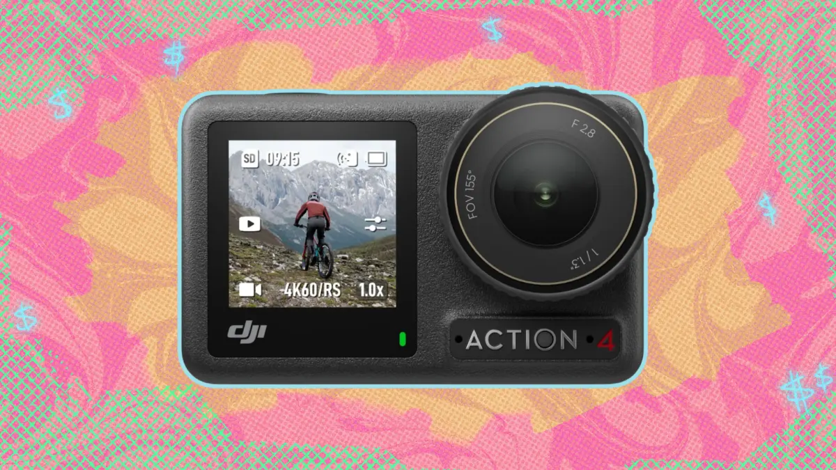 DJI's 4K Osmo Action 4 camera just dropped to $209