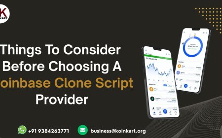 Things to Consider Before Choosing a Coinbase Clone Script Provider