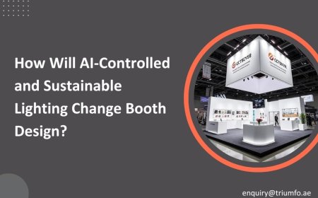 How Will AI-Controlled and Sustainable Lighting Change Booth Design?