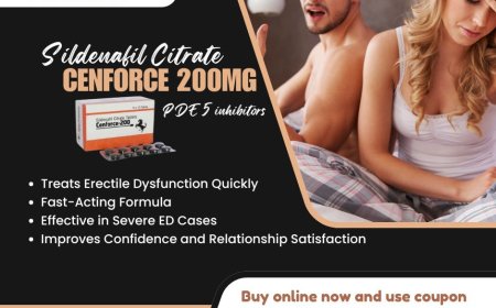 Cenforce 200mg: The Powerful Answer to Erectile Dysfunction