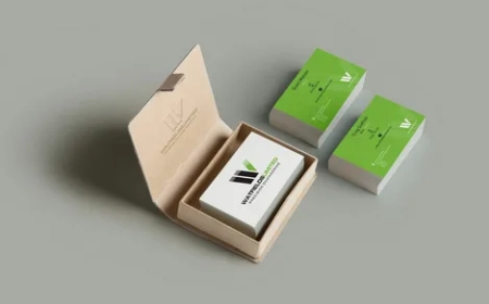 Custom Business Card Boxes Elevate Storage and Professional Branding