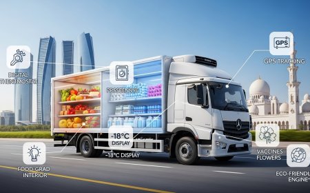 Refrigerated Truck Rental in Abu Dhabi – Keep Your Cargo Cool, Safe, and On Time
