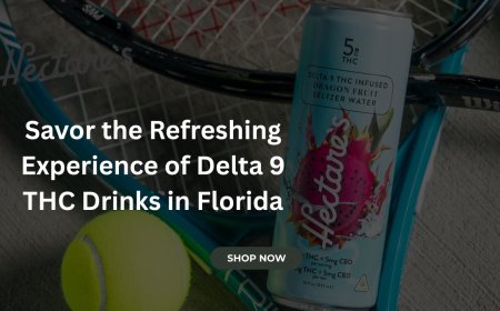 Savor the Refreshing Experience of Delta 9 THC Drinks in Florida
