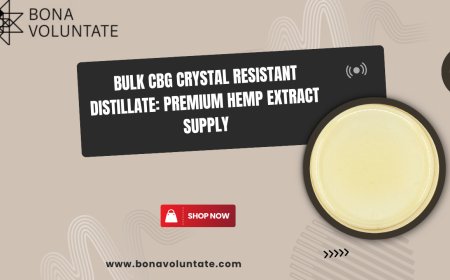 Bulk CBG Crystal Resistant Distillate: Premium Hemp Extract Supply
