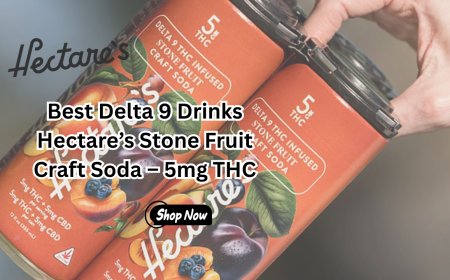 Best Delta 9 Drinks Hectare’s Stone Fruit Craft Soda – 5mg THC