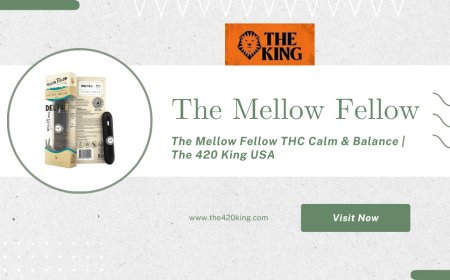 The Mellow Fellow THC by The 420 King: Relax, Recharge & Reconnect Naturally