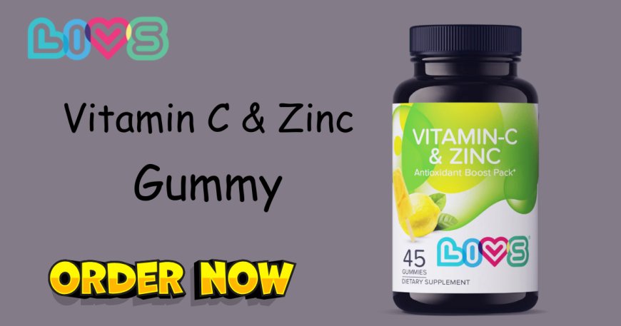 Zinc Gummies for Adults | LIVS Gummies Wellness Support