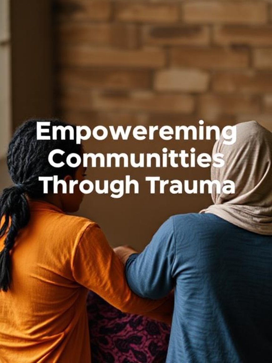 Empowering Communities Through Trauma Education: Why Awareness is the First Step Toward Change