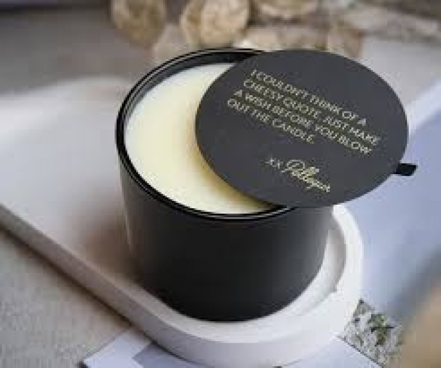 Custom Candle Dust Covers Enhance Presentation