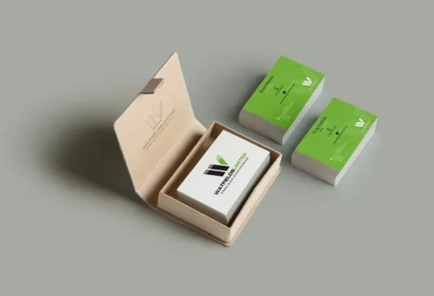 Custom Business Card Boxes Elevate Storage and Professional Branding