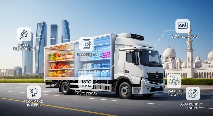 Refrigerated Truck Rental in Abu Dhabi – Keep Your Cargo Cool, Safe, and On Time