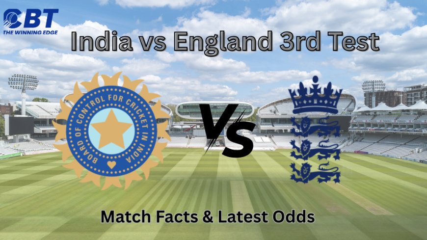India vs England 3rd Test Prediction: Who Has the Edge at Lord’s and What the Odds Say
