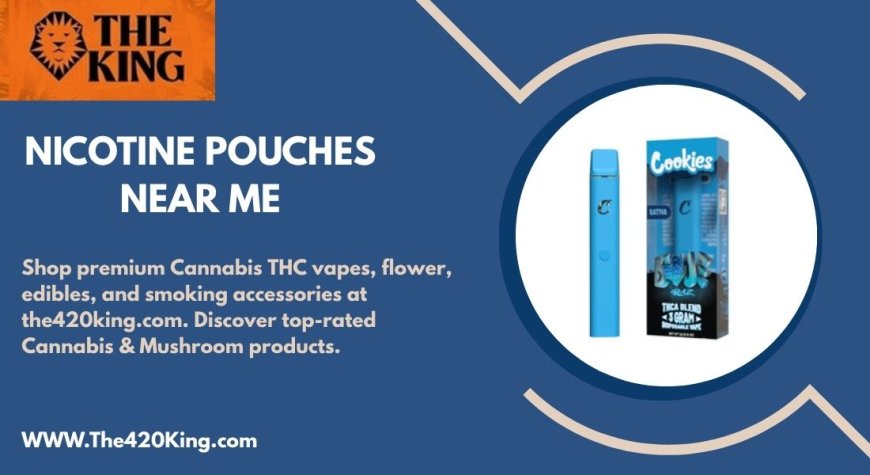 The 420 King Explores the Rise of Nicotine Pouches Near Me in the U.S.