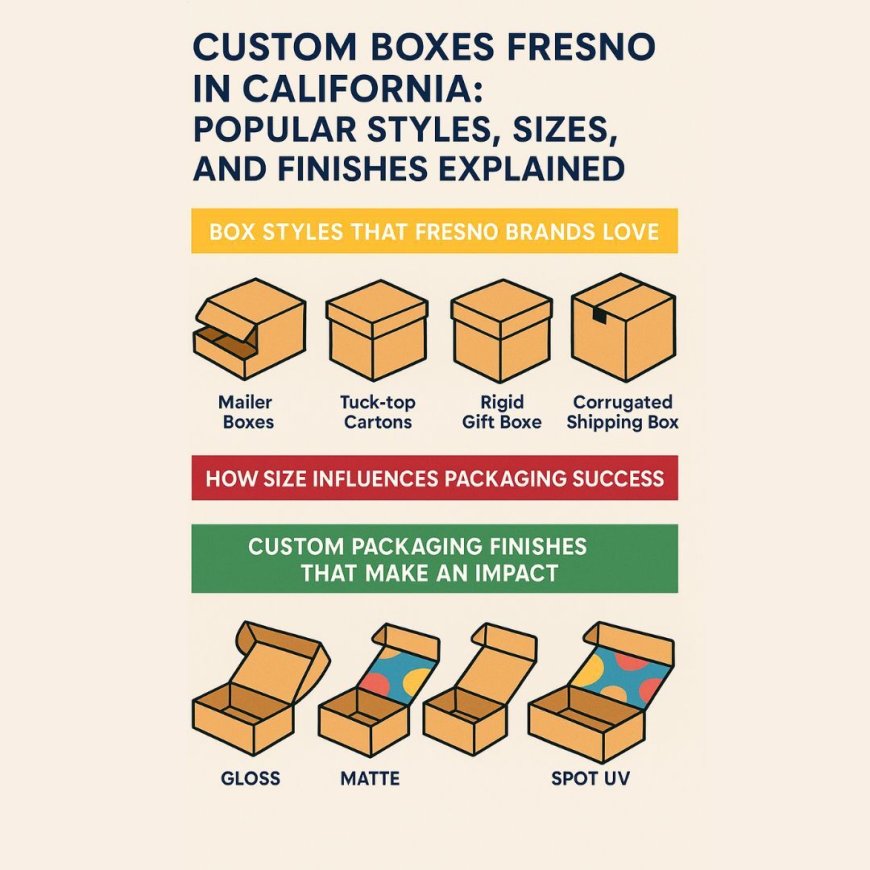 Explore Top Styles of Custom Boxes Fresno in California
