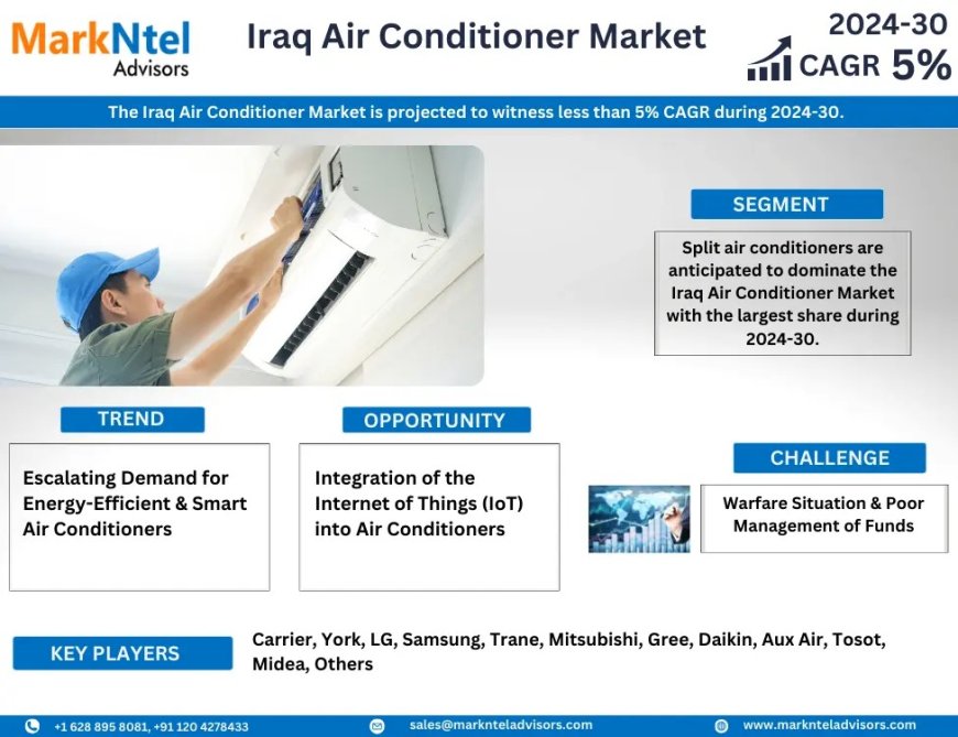 Iraq Air Conditioner Market Share & Forecast 2024–2030: Insights & Drivers