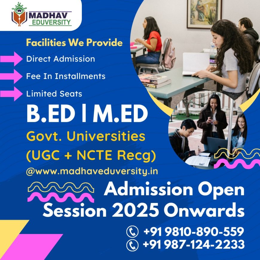 Level Up Your Life: M.A. Distance Learning at Madhav Eduversity