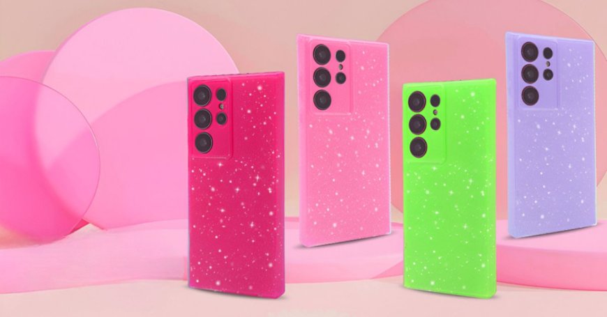 11 Clear Mobile Case with Glitter Accents for A Sparkling Touch