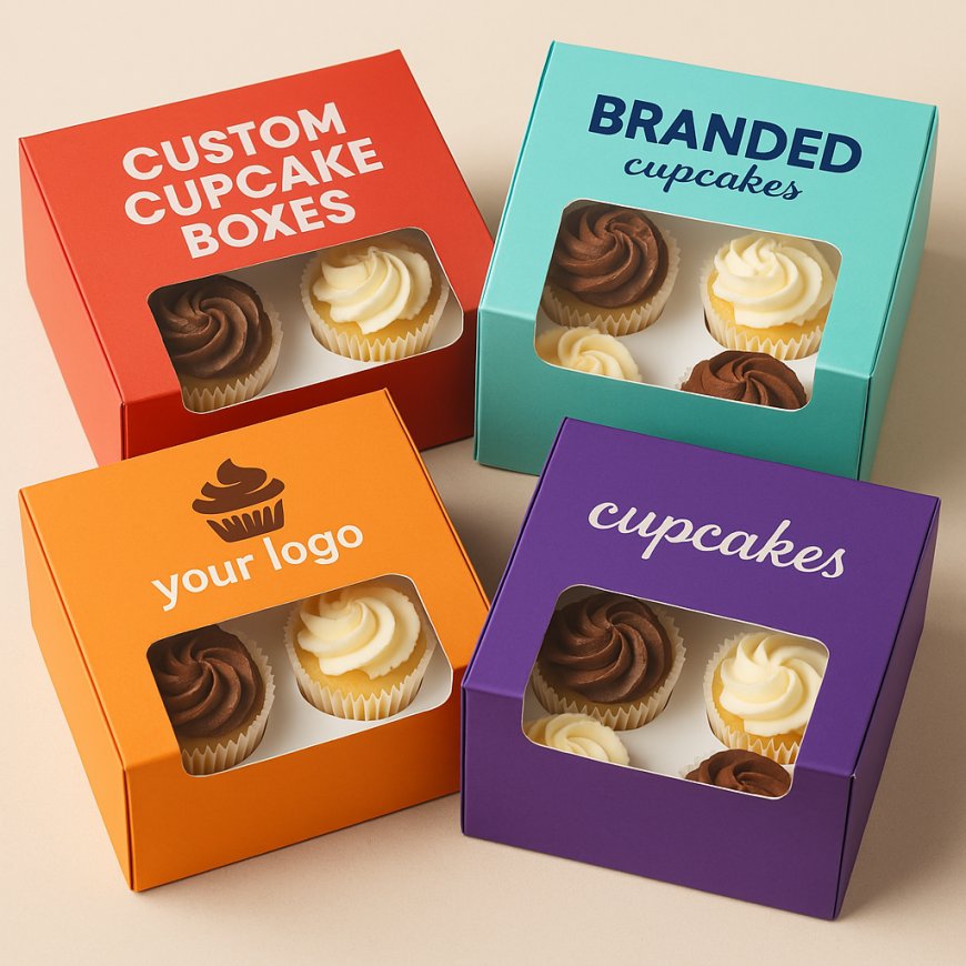 Custom Cupcake Boxes for Attractive Cupcake Packaging